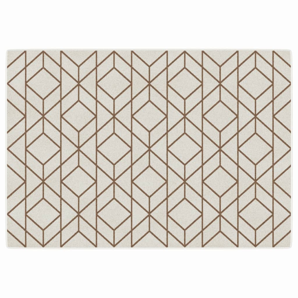 Tapis Vidaxx pour intérieur et extérieur, poils ras, 160x230 cm, multicolore