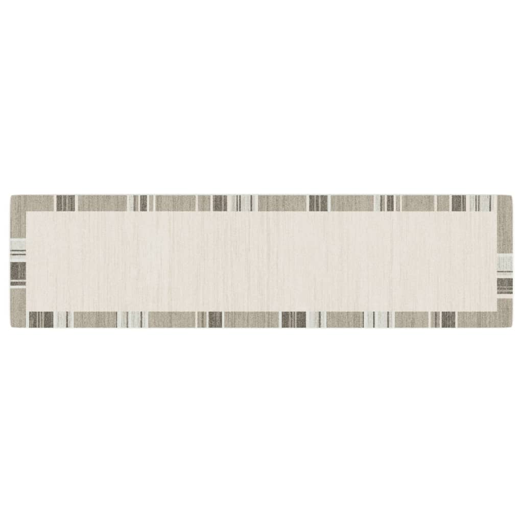 Tapis Vidaxx pour intérieur et extérieur, poils ras, 80x300 cm, multicolore