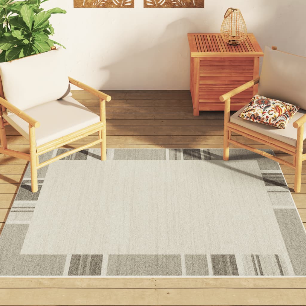 Tapis Vidaxx pour intérieur et extérieur, poils ras, 120x180 cm, multicolore