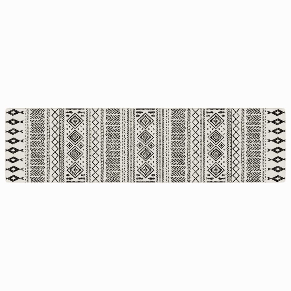 VidaXL Tapis pour intérieur et extérieur à poils ras 80x300 cm multicolore