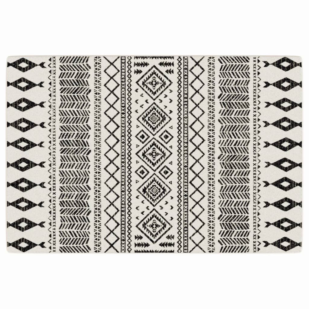 Tapis Vidaxx pour intérieur et extérieur, poils ras, 120x180 cm, multicolore