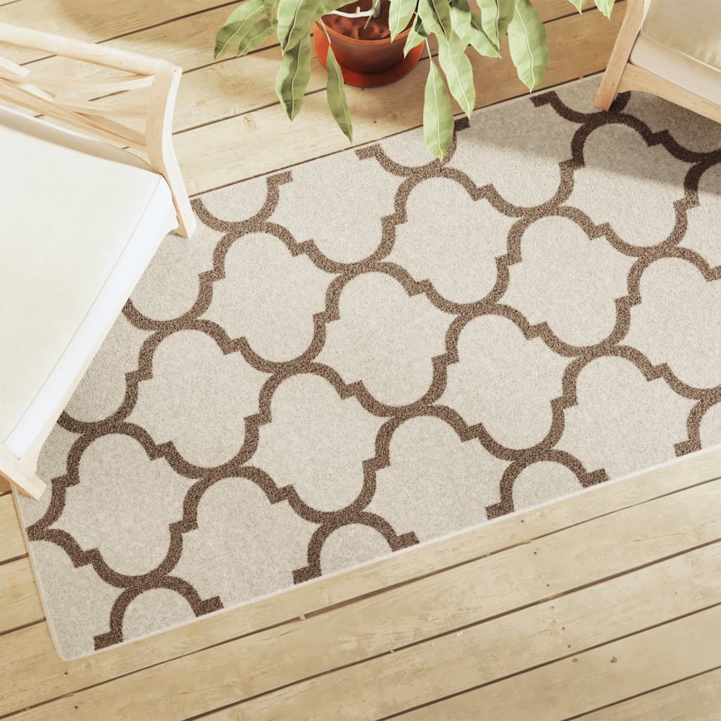 Tapis Vidaxx pour intérieur et extérieur, poils ras, 80x300 cm, multicolore