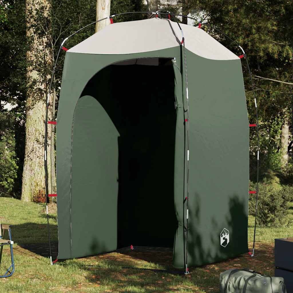 Tente de douche VidaXL imperméable vert