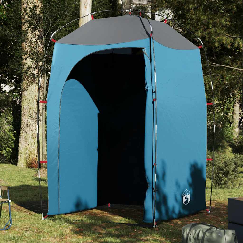 Tente de douche VidaXL imperméable bleu