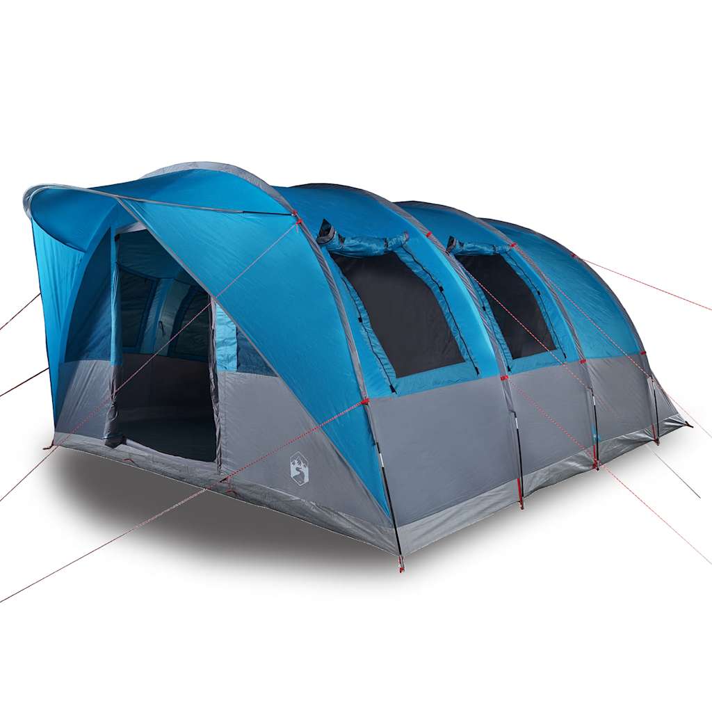 Tente tunnel VidaXL 5 places imperméable bleue