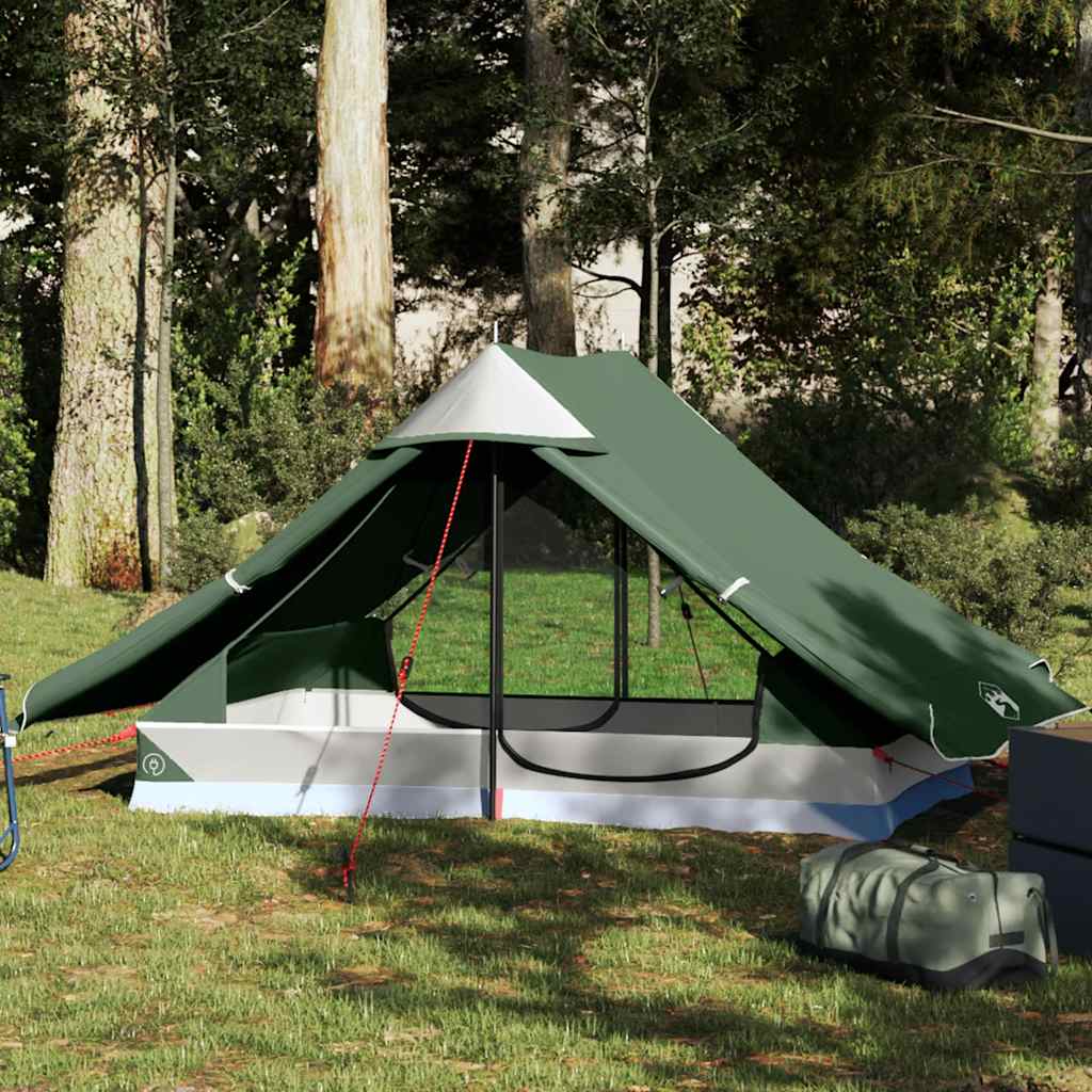 Tente VidaXL 2 personnes imperméable vert