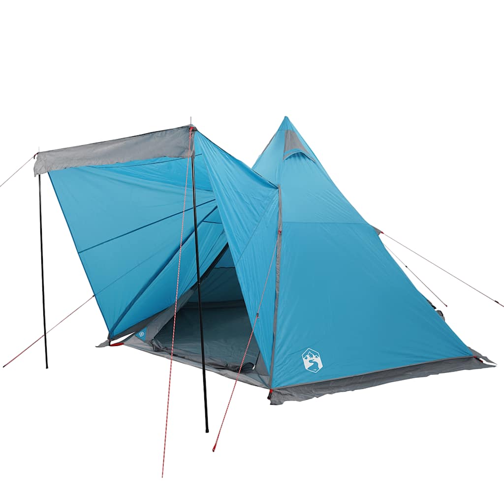 VidaXL tente tipi 6 personnes imperméable bleu