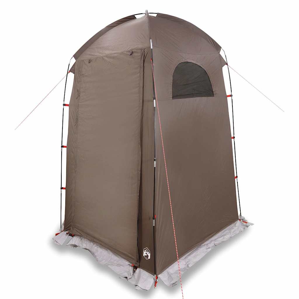 VidaXL tente de douche imperméable marron