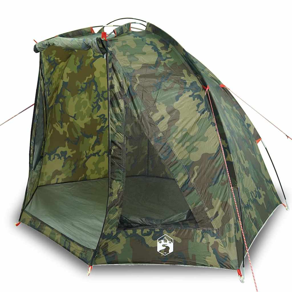 Tente de pêche VidaXL camouflage imperméable