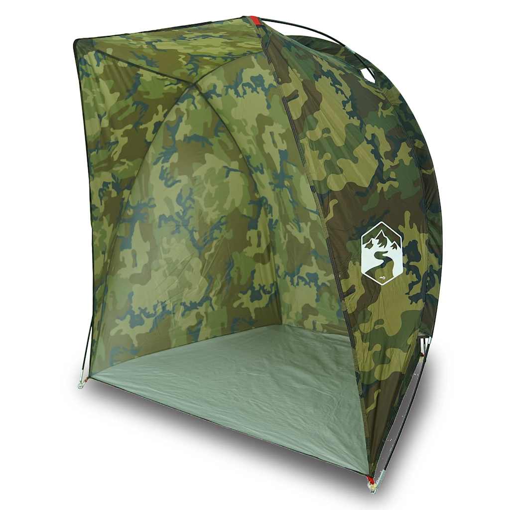 Tente de pêche VidaXL camouflage imperméable