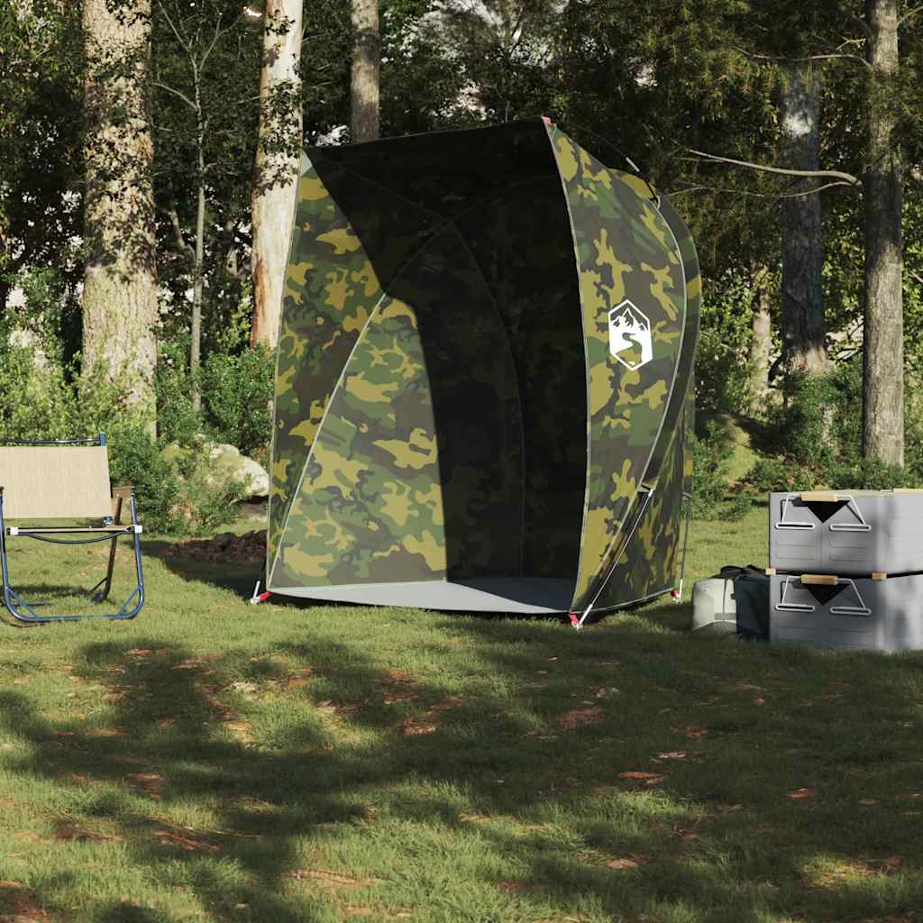 Tente de pêche VidaXL camouflage imperméable