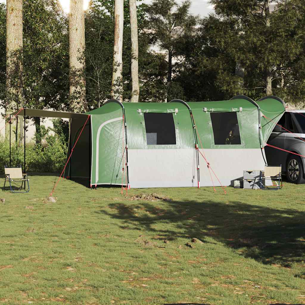 Tente de voiture VidaXL 4 personnes imperméable vert