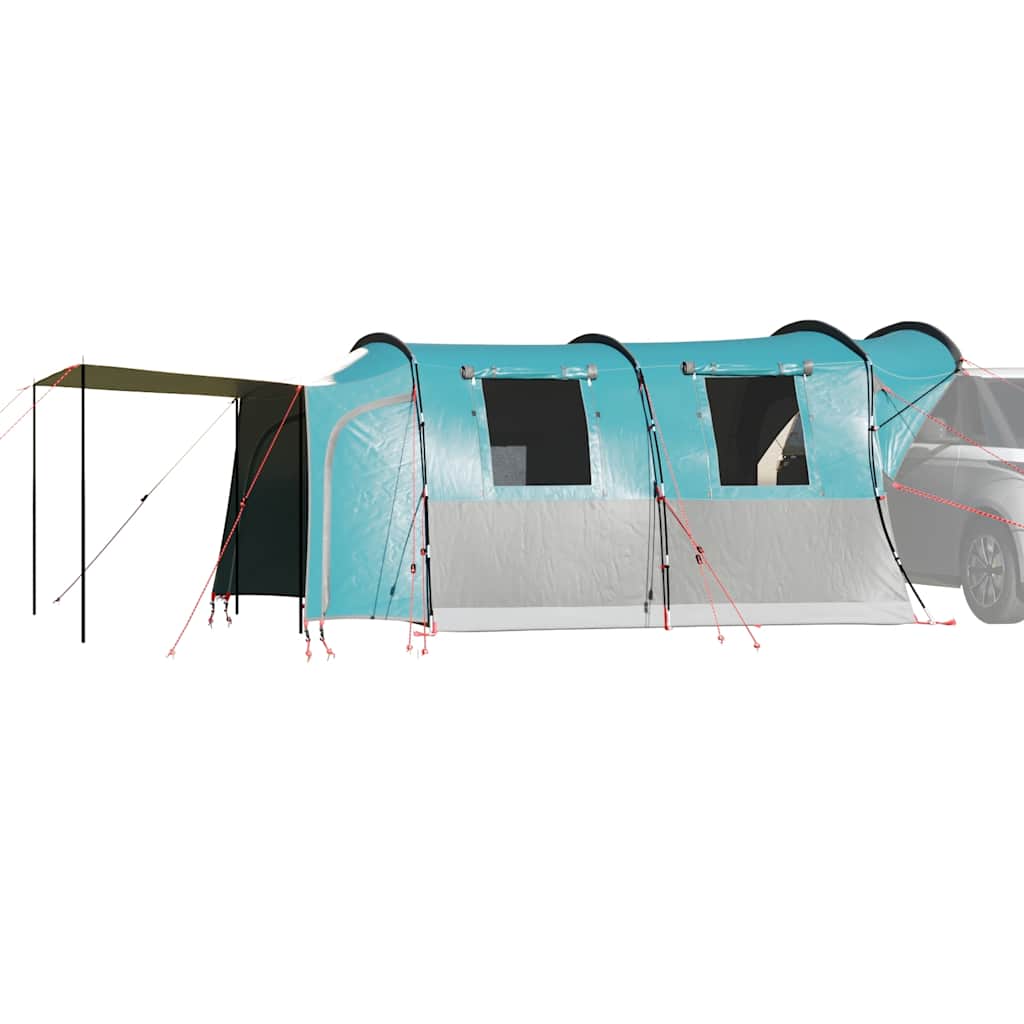 Tente de voiture VidaXL 4 personnes imperméable bleu
