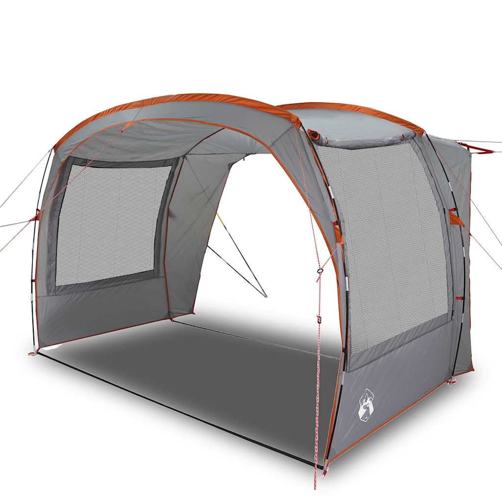 Tente de voiture VidaXL imperméable gris et orange