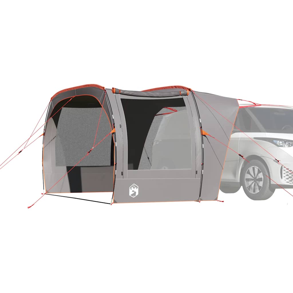 Tente de voiture VidaXL imperméable gris et orange