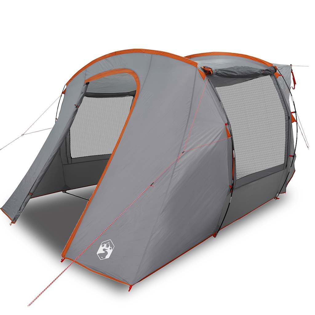 Tente de voiture VidaXL imperméable gris et orange