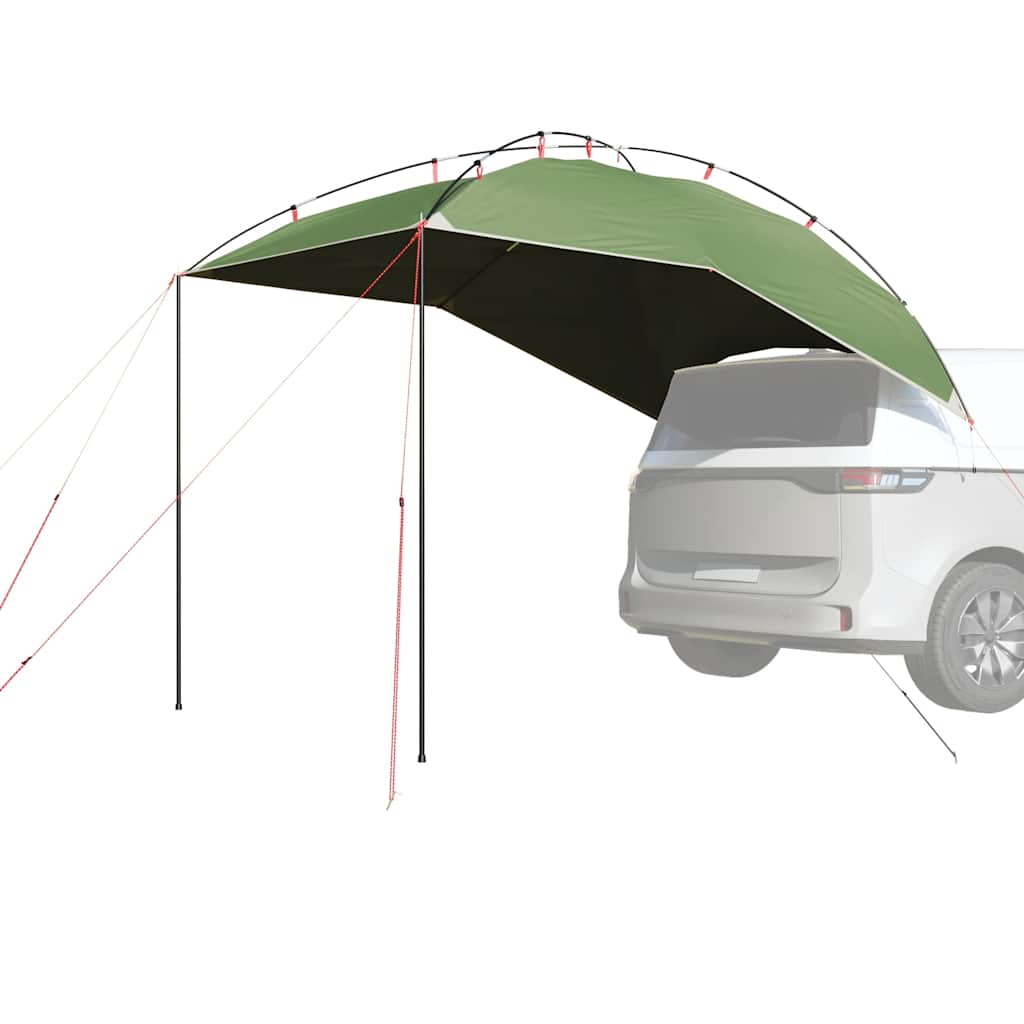 VidaXL tente de voiture imperméable vert