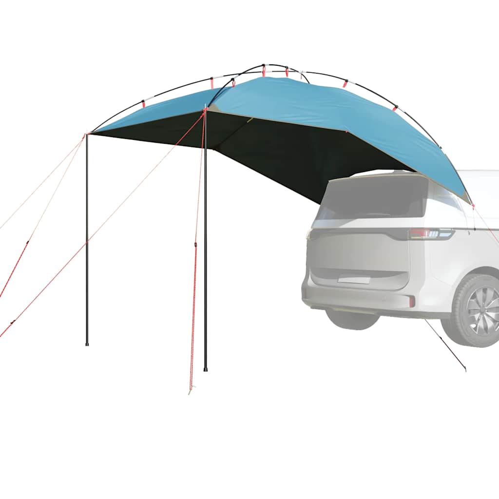 Tente de voiture VidaXL imperméable bleue