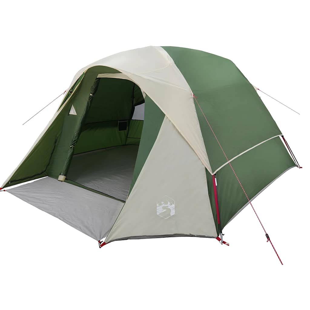 VidaXL tente familiale 6 personnes imperméable vert