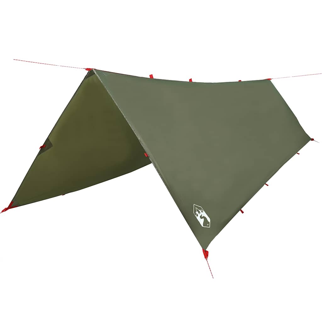Vidaxx auvent de camping étanche 506x306 cm vert olive