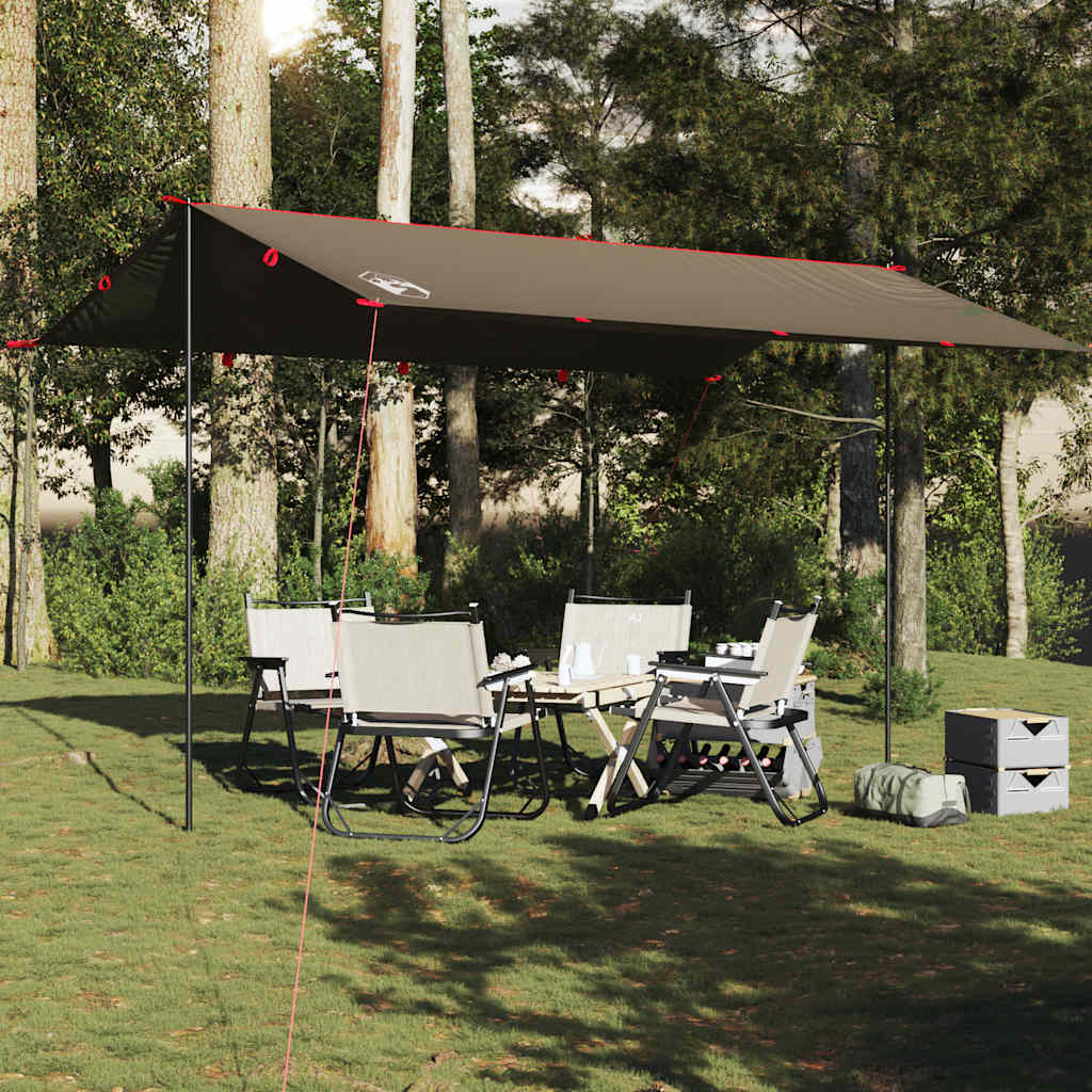 Vidaxx auvent de camping étanche 506x306 cm marron