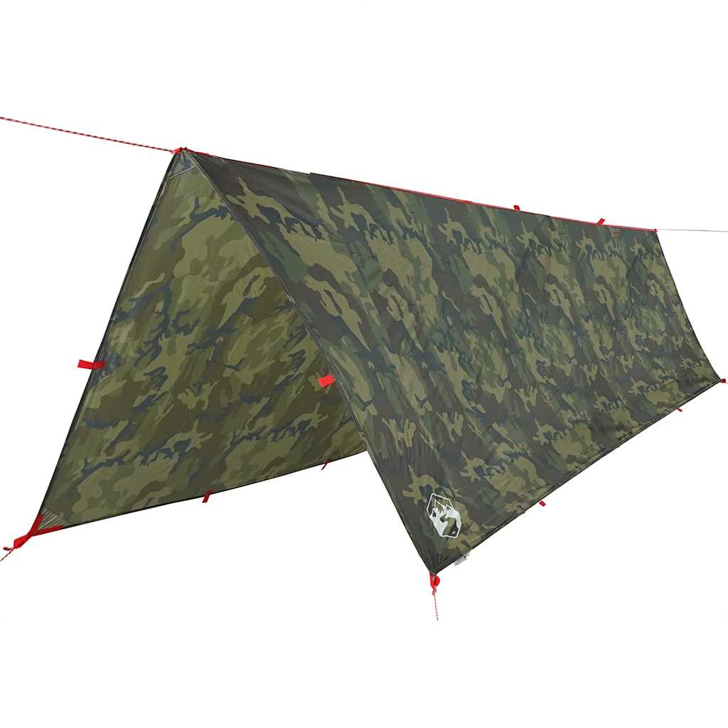 Vidaxx auvent de camping étanche 506x306 cm camouflage