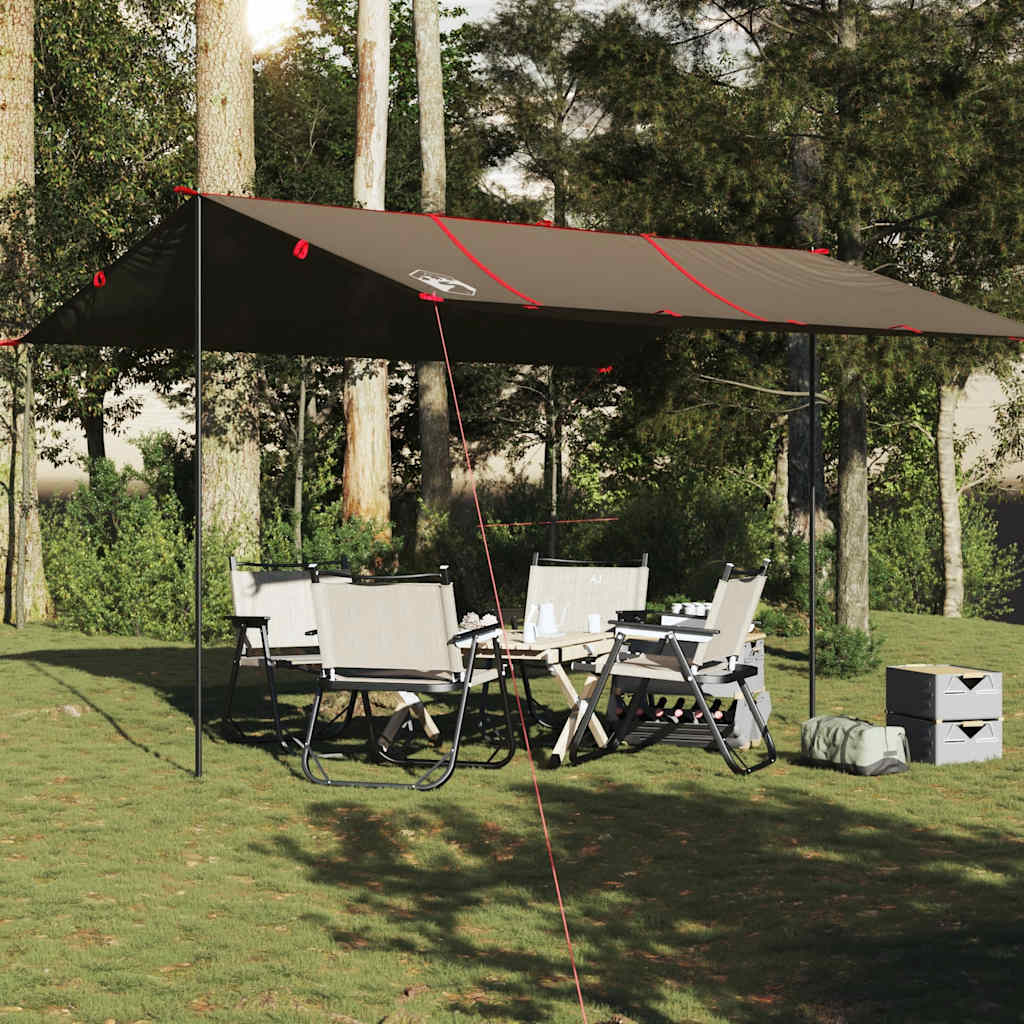Vidaxx auvent de camping étanche 451x420 cm marron