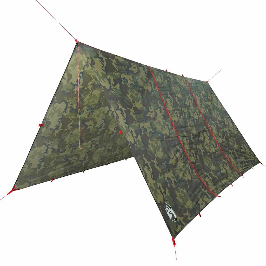 Vidaxx auvent de camping étanche 451x420 cm camouflage