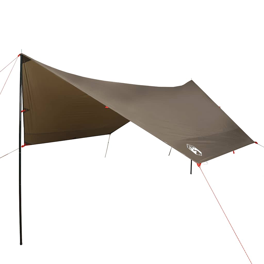 Vidaxx auvent de camping étanche 438x376x212 cm marron