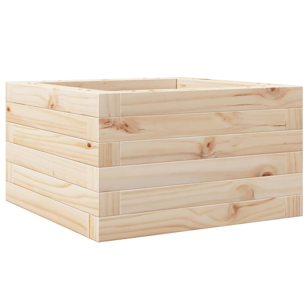 Vidaxx jardinière 40x40x23 cm bois de pin massif