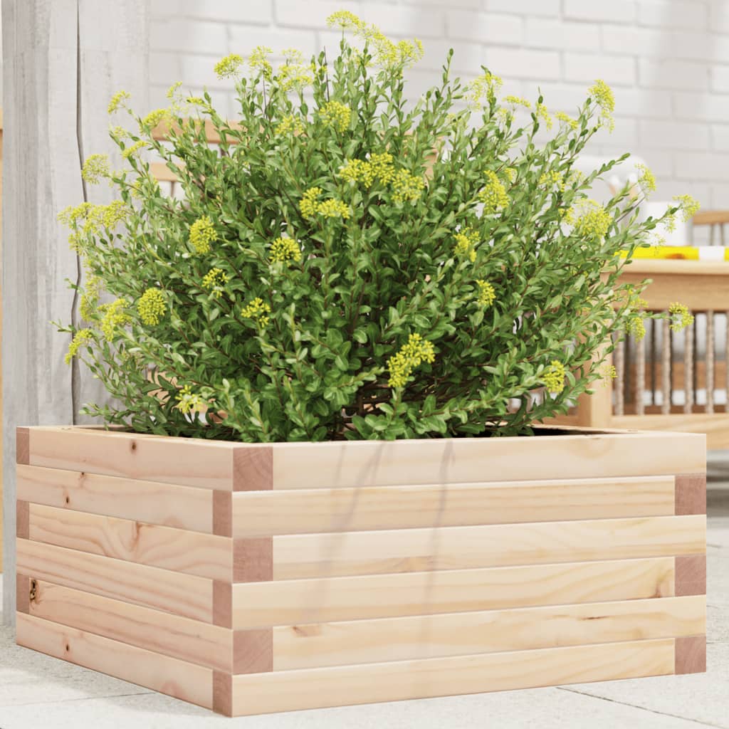 Vidaxx jardinière 50x50x23 cm bois de pin massif