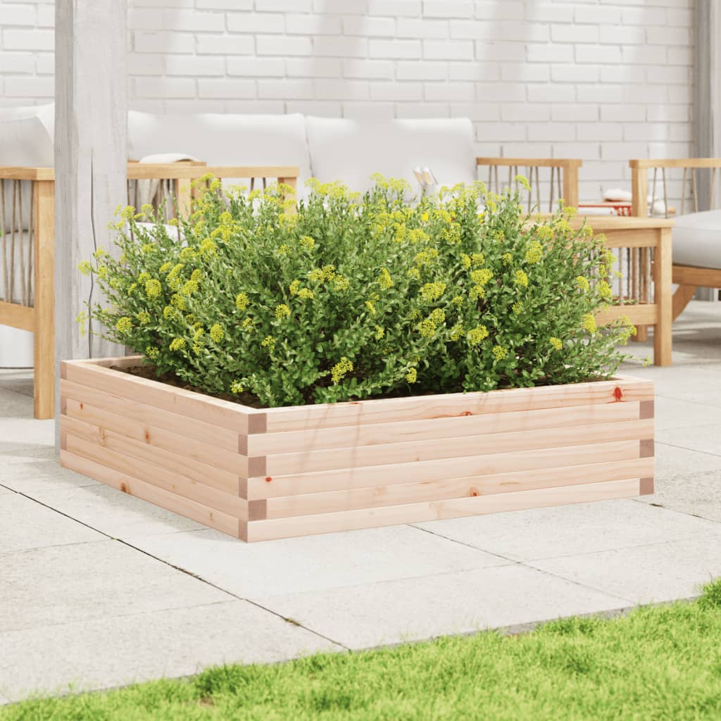 Vidaxx jardinière 90x90x23 cm bois de pin massif