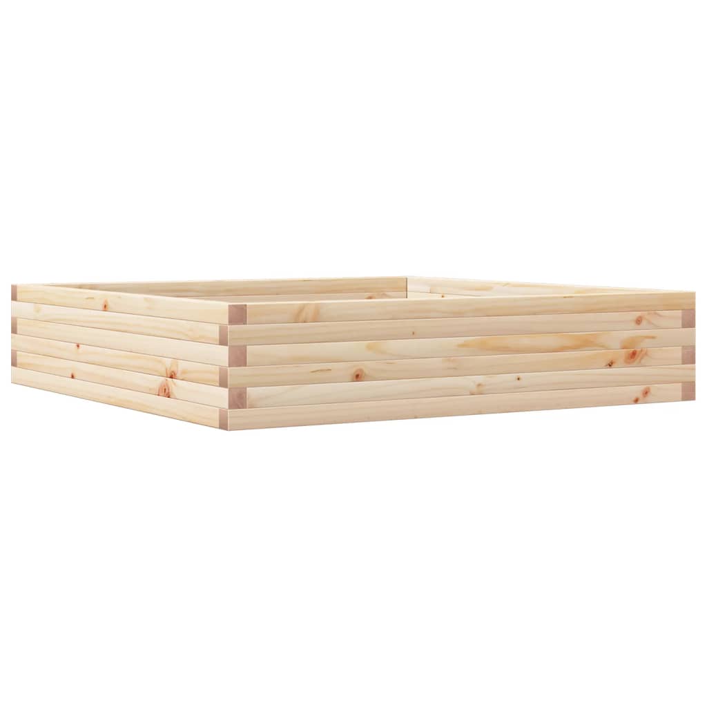 Vidaxx jardinière 110x110x23 cm bois de pin massif