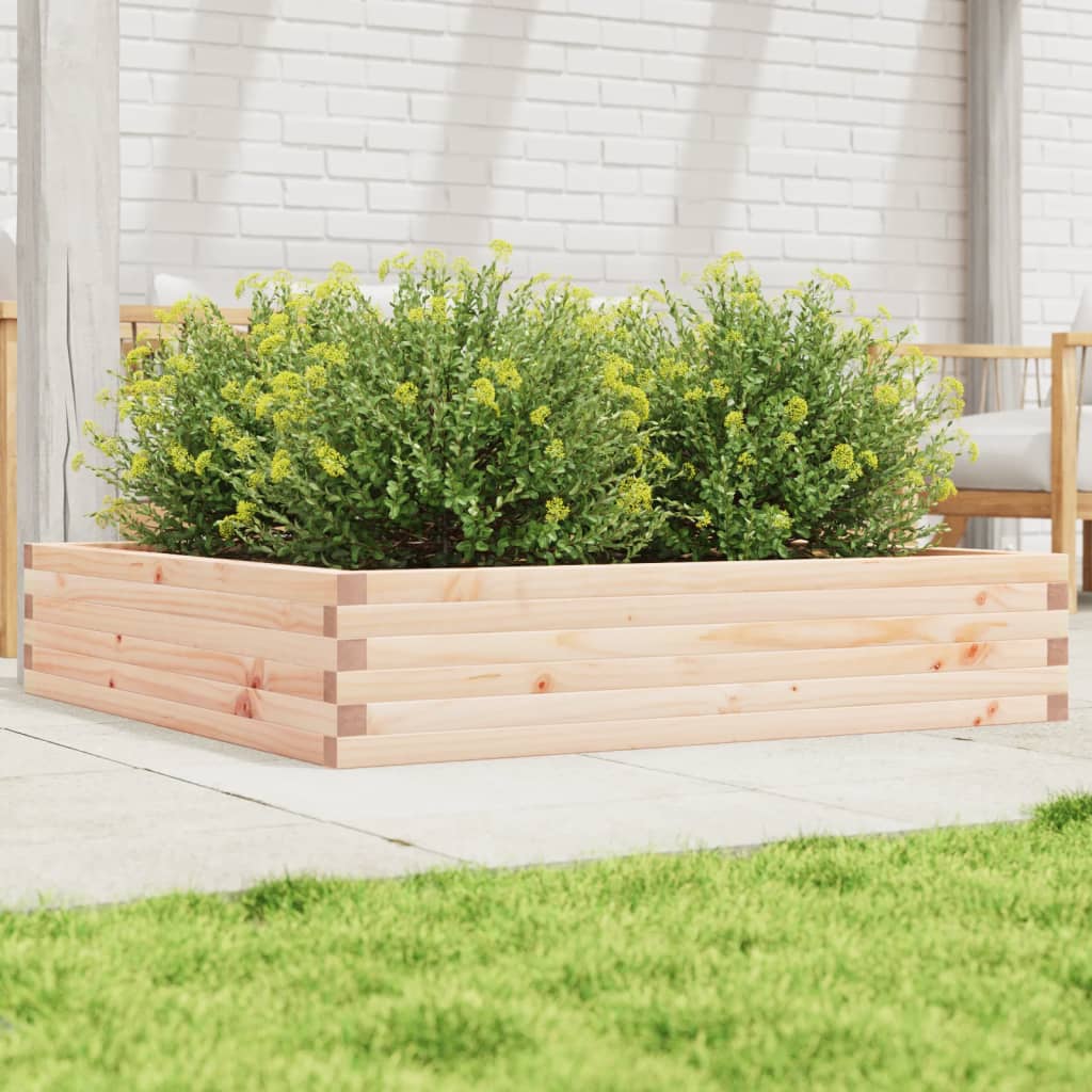 Vidaxx jardinière 110x110x23 cm bois de pin massif