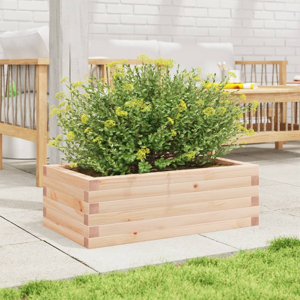 Vidaxx jardinière 70x40x23 cm bois de pin massif