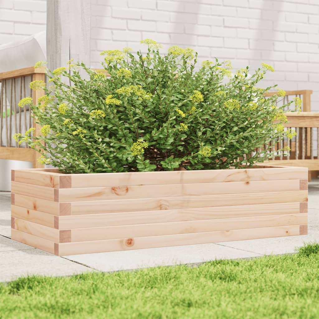 Vidaxx jardinière 90x40x23 cm bois de pin massif