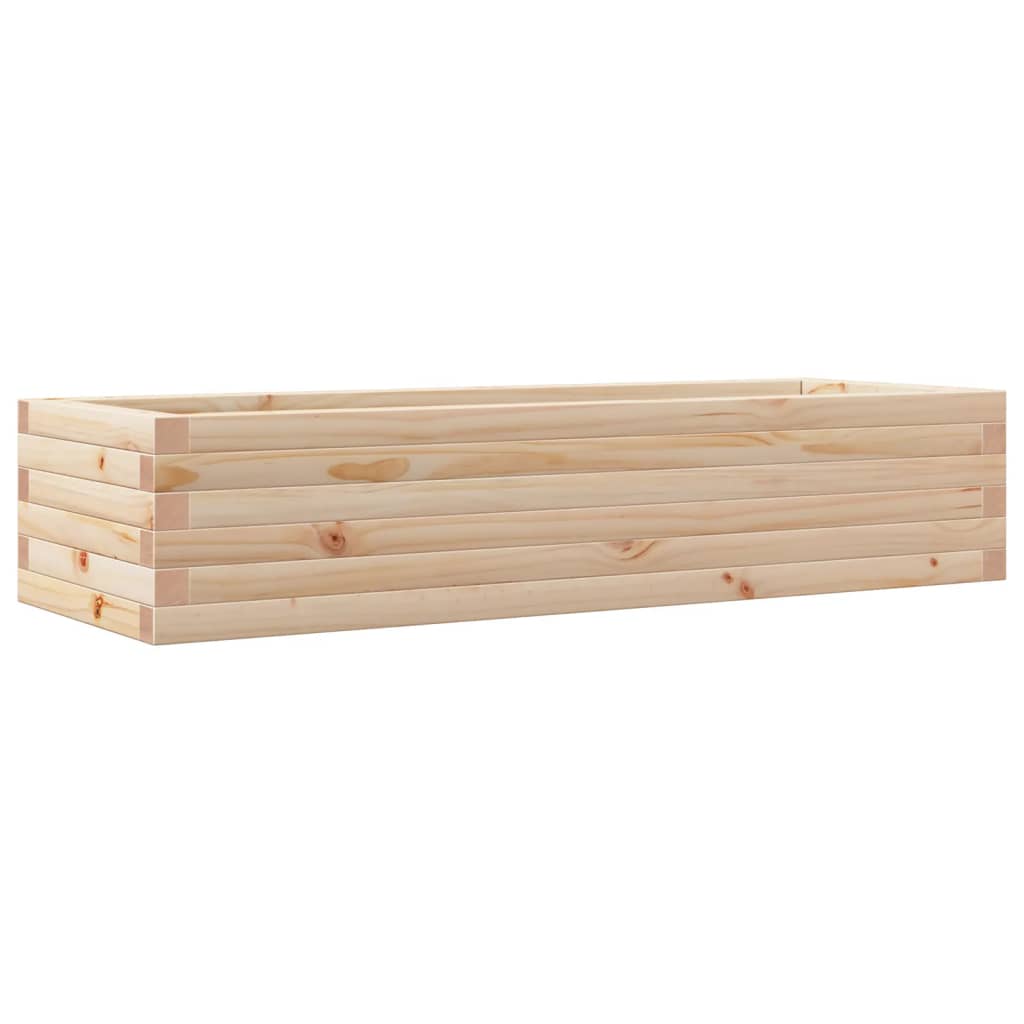 Jardinière Vidaxx 110x40x23 cm bois de pin massif