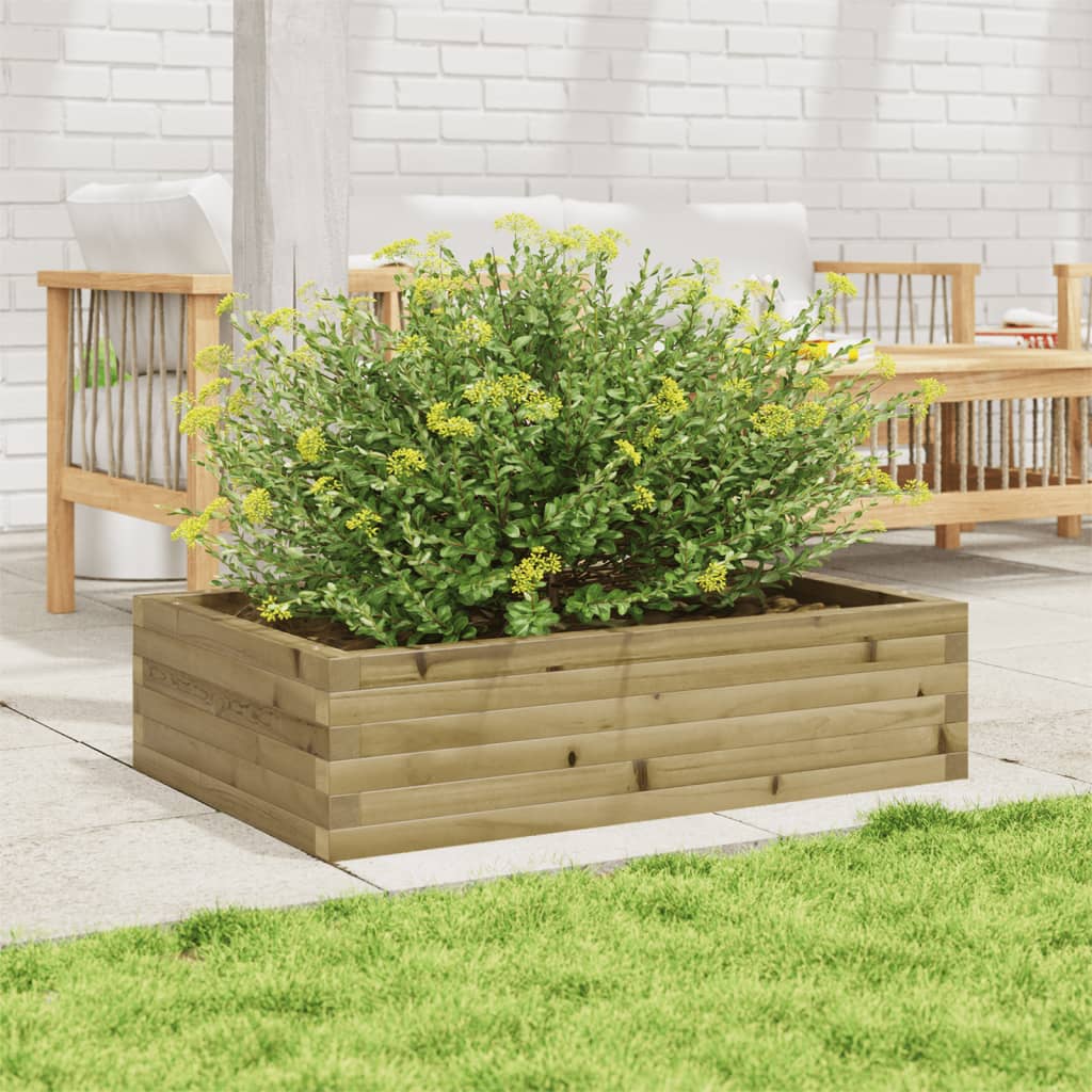 Jardinière Vidaxx 90x60x23 cm bois de pin imprégné