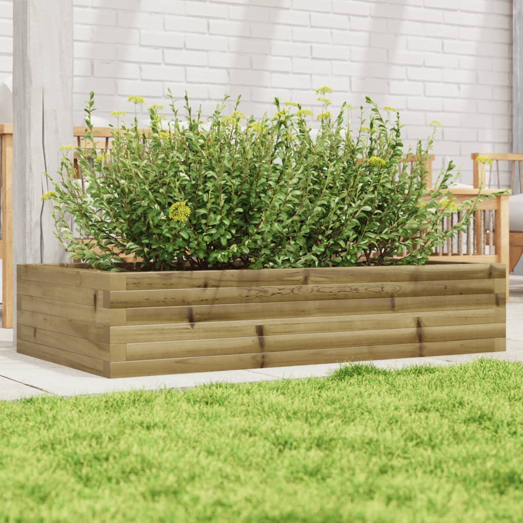 Jardinière Vidaxx 110x60x23 cm bois de pin imprégné
