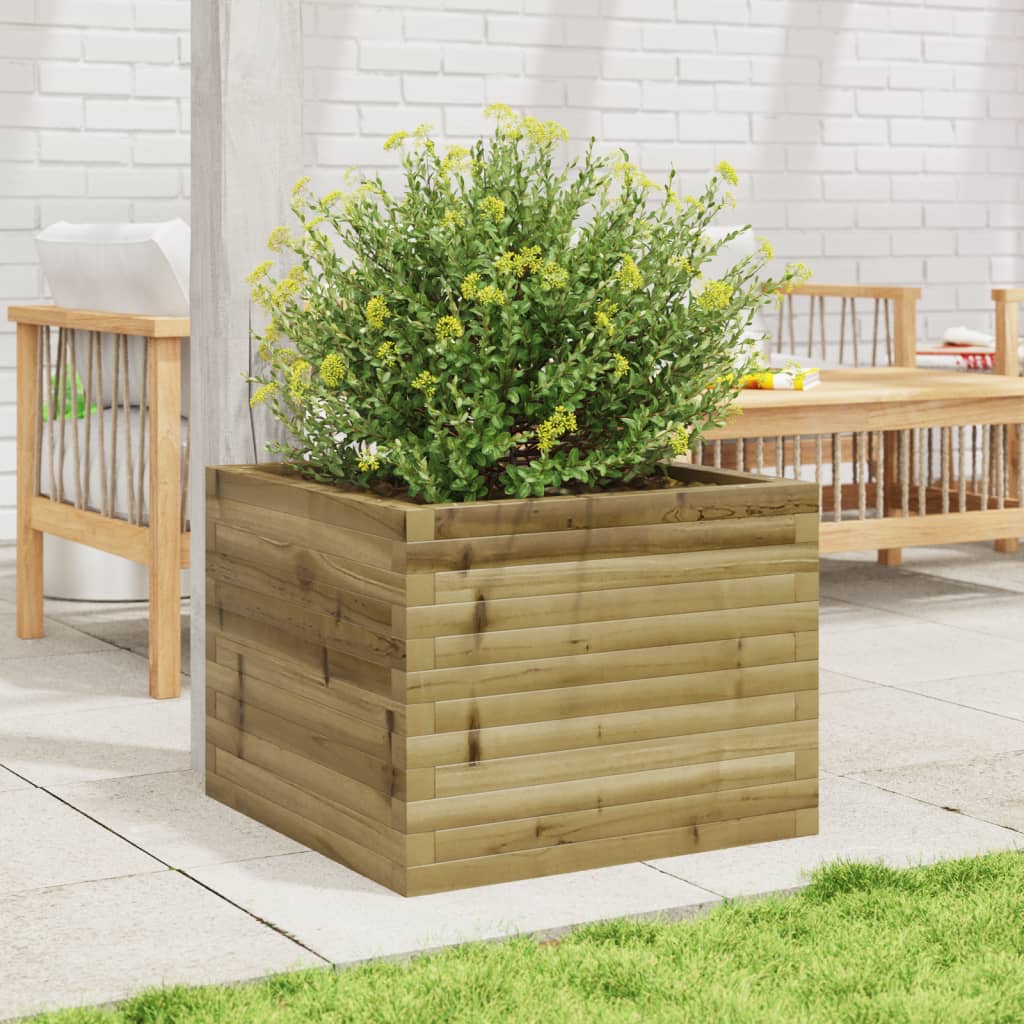 Jardinière Vidaxx 60x60x45,5 cm bois de pin imprégné