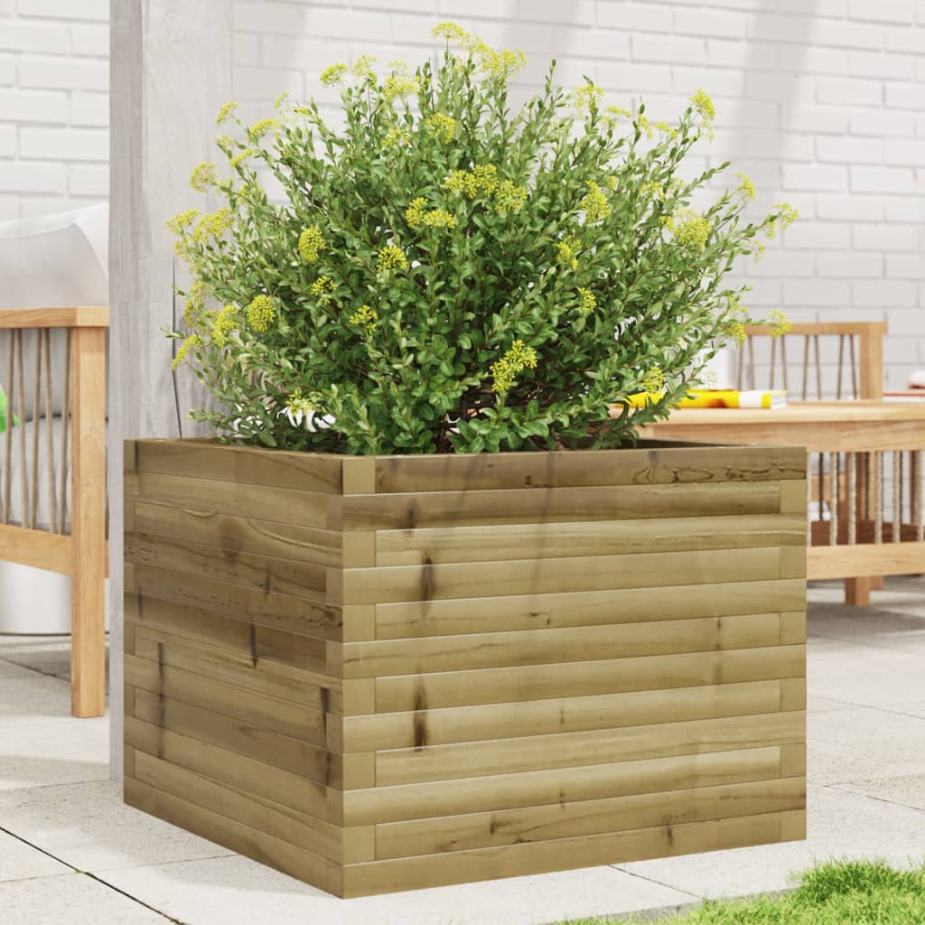 Jardinière Vidaxx 60x60x45,5 cm bois de pin imprégné