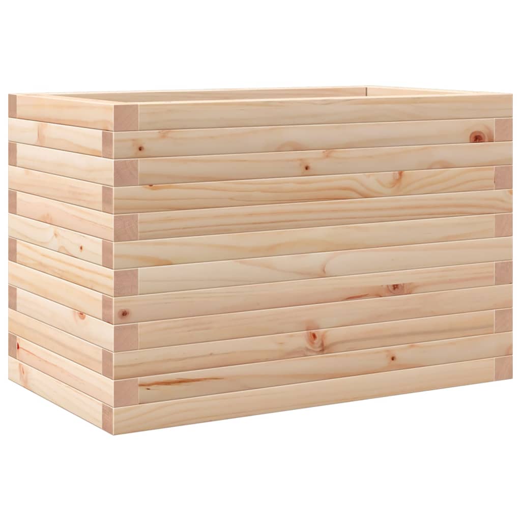 Jardinière Vidaxx 70x40x45,5 cm bois de pin massif