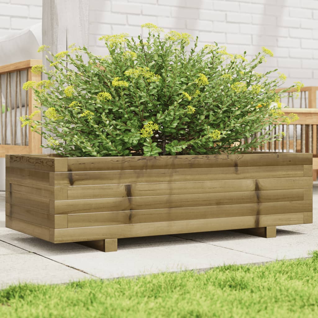 Jardinière Vidaxx 90x40x26,5 cm bois de pin imprégné