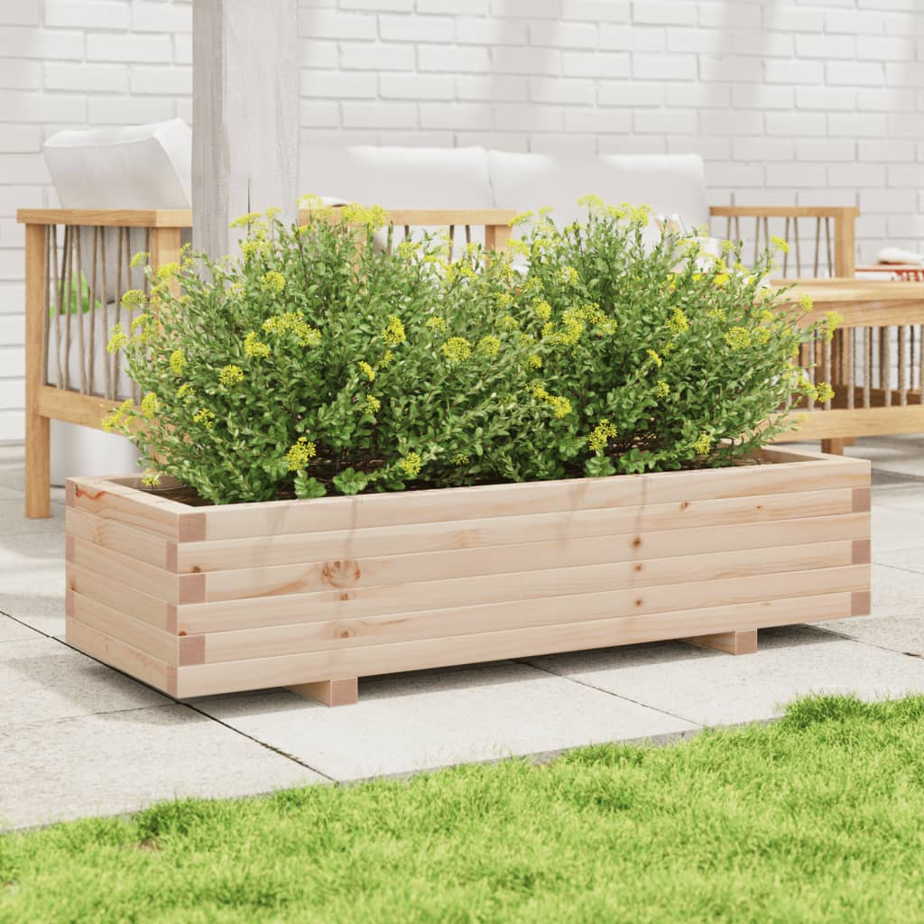 Jardinière Vidaxx 110x40x26,5 cm bois de pin massif