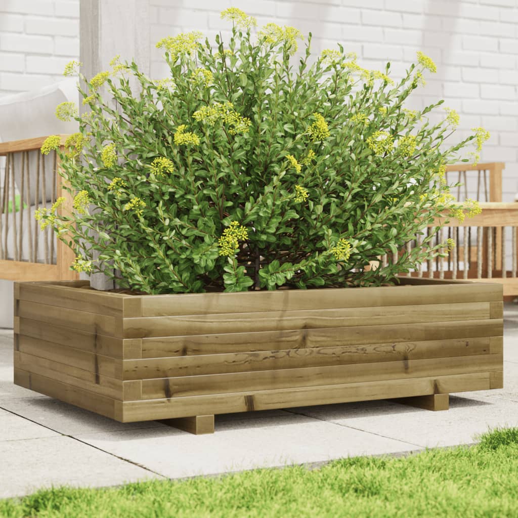 Jardinière Vidaxx 90x60x26,5 cm bois de pin imprégné