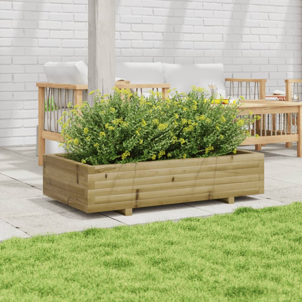 Jardinière Vidaxx 110x60x26,5 cm bois de pin imprégné