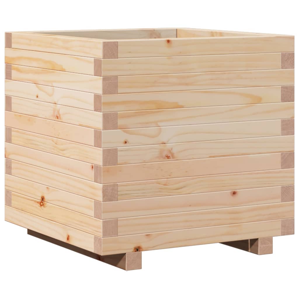 Jardinière Vidaxx 50x50x49,5 cm bois de pin massif