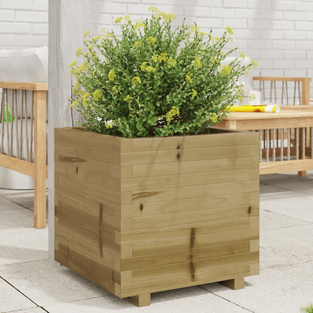 Jardinière Vidaxx 50x50x49,5 cm bois de pin imprégné