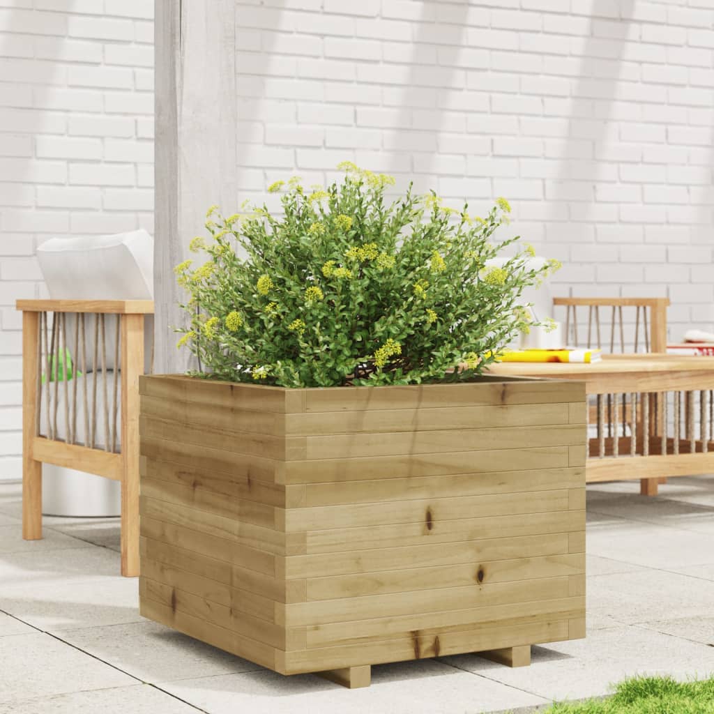 Jardinière Vidaxx 60x60x49,5 cm bois de pin imprégné