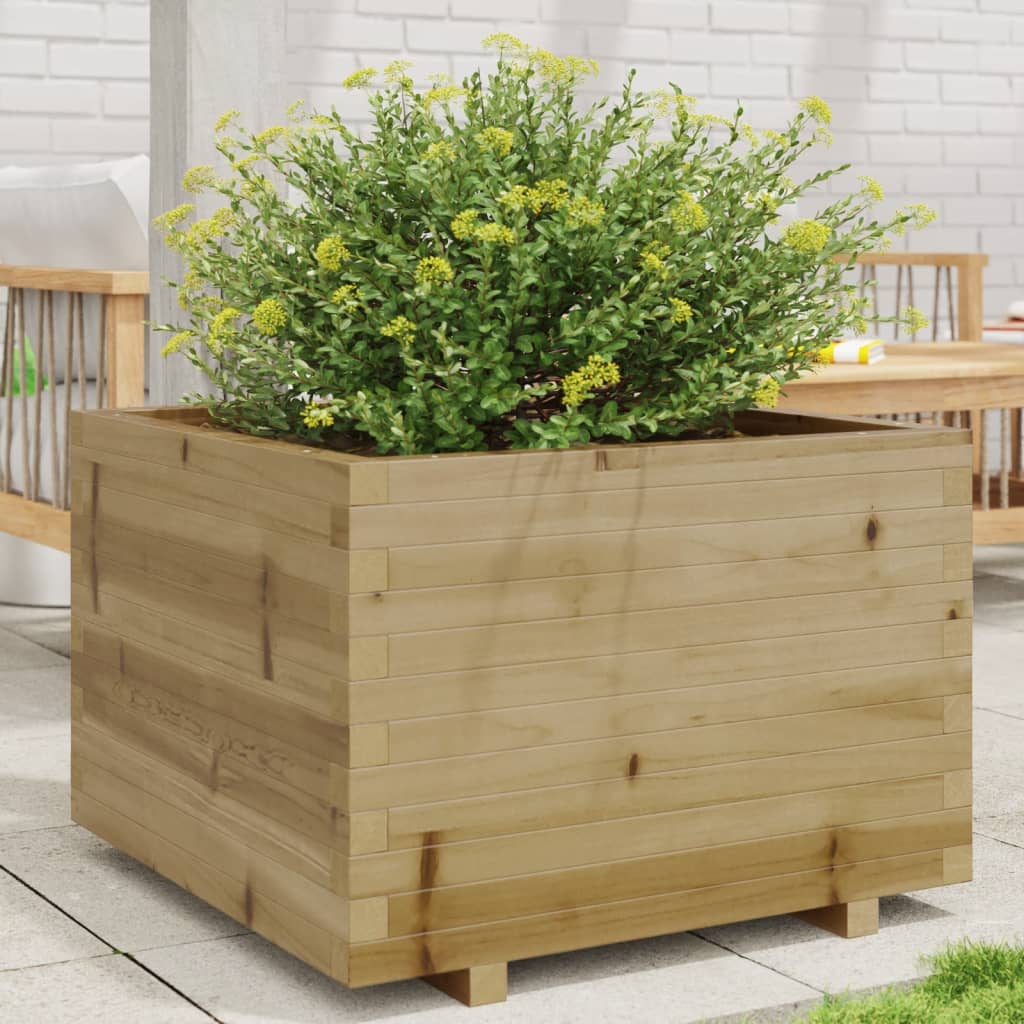 Jardinière Vidaxx 70x70x49,5 cm bois de pin imprégné